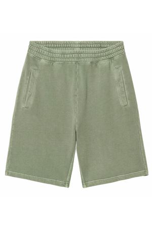 Bermuda shorts in green cotton jersey CARHARTT WIP | I0301301YF